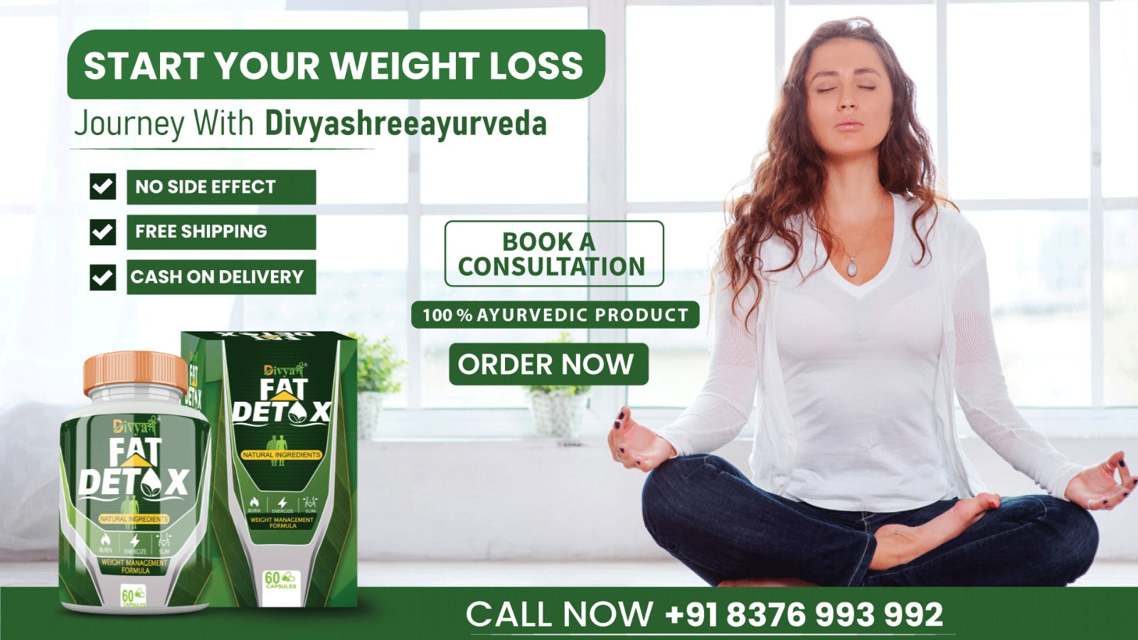 It's time to Complete your Weight Loss Goals, Try Fat Detox Today In