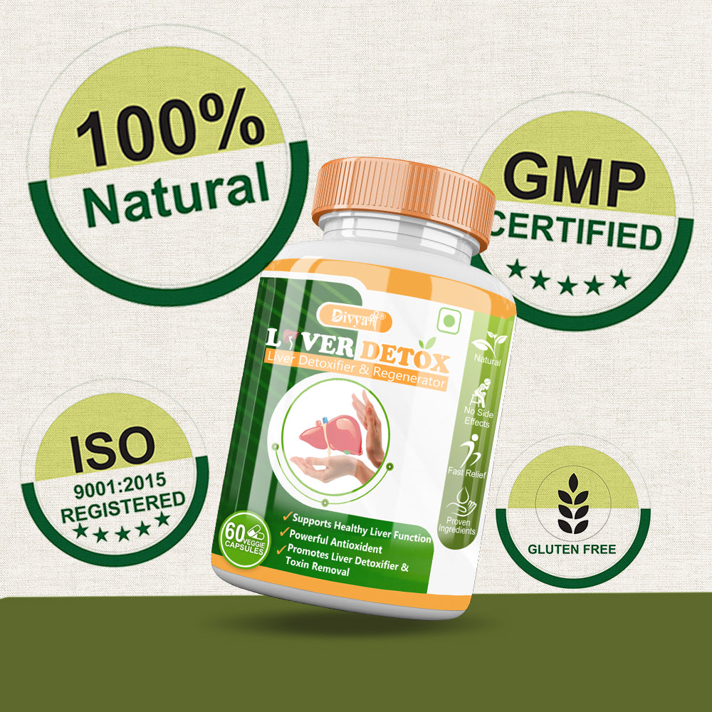 Divyashree Liver Detox -  Best Ayurvedic medicine for fatty liver