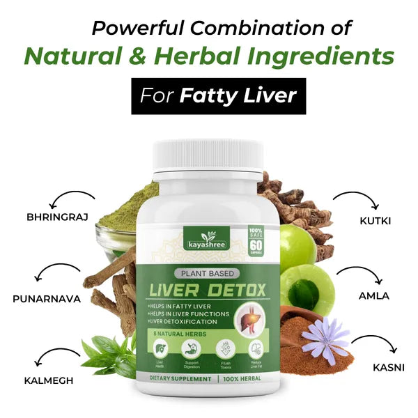 Kayashree Liver Detox -  Best Ayurvedic medicine for fatty liver