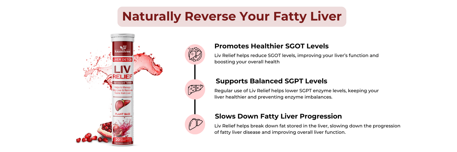 Liv Relief is the best naturally reverse your fatty liver.