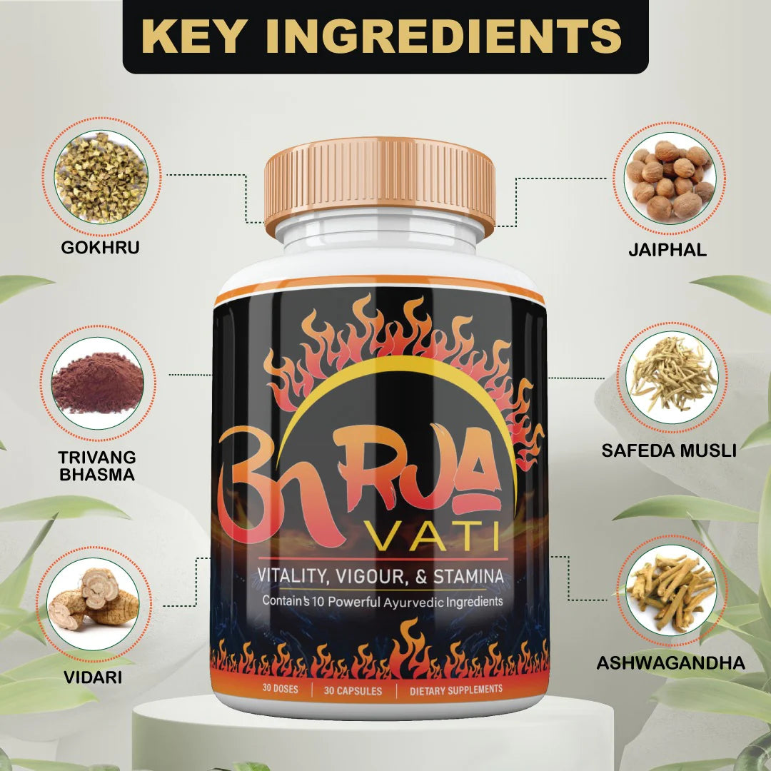 Urja Vati | Made with Ayurvedic Herbs