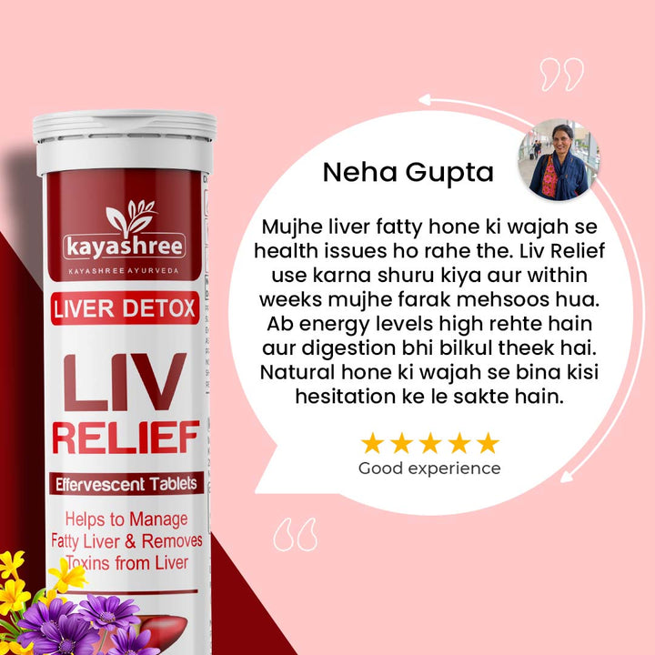 Experience in Liv Relief Tablets