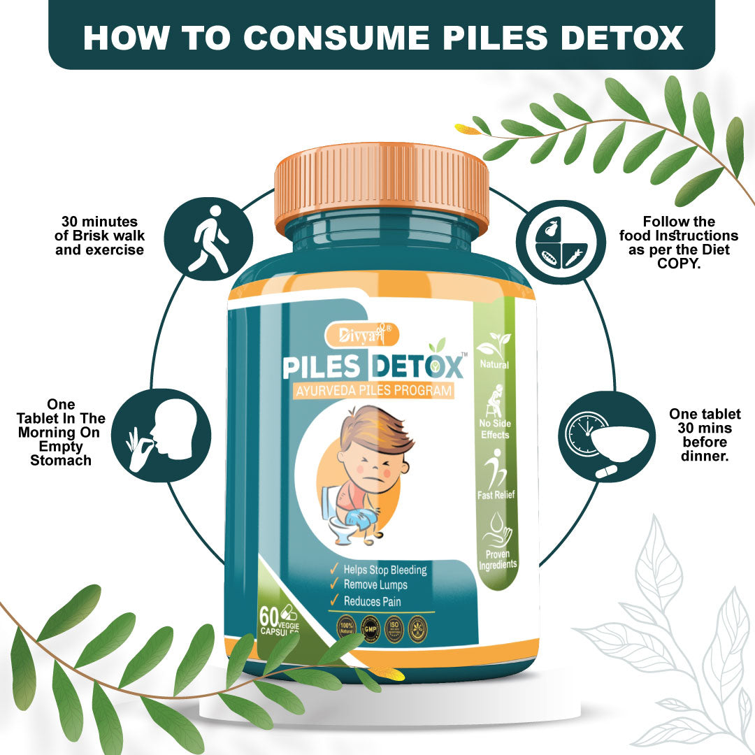 Piles Detox Tablet - Helpfull in Fistula & Fissure