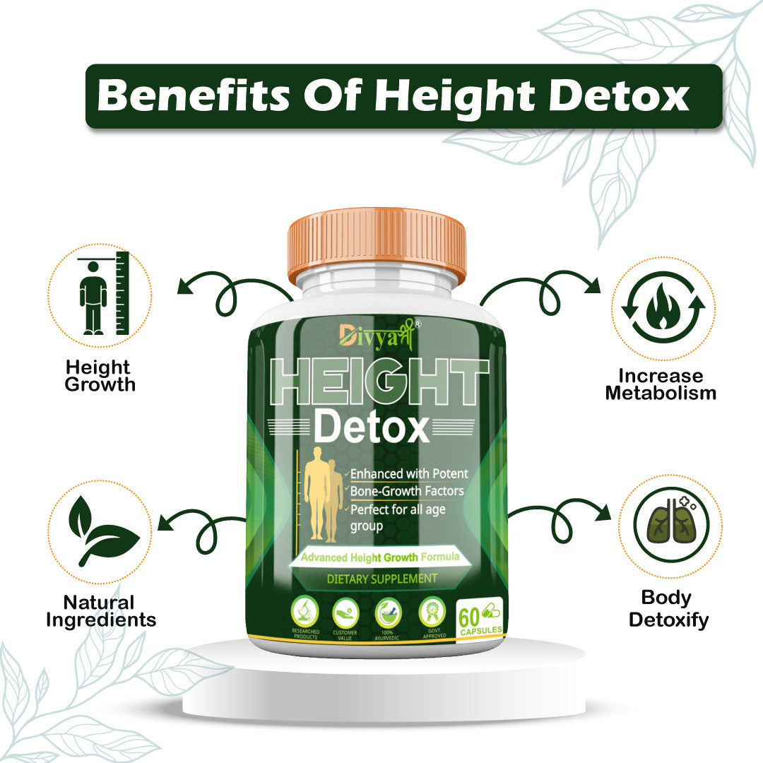 Divyashree Height Detox| Natural Height Growth Supplement